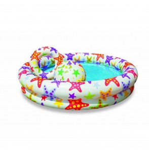 Детский бассейн с мячом и кругом INTEX