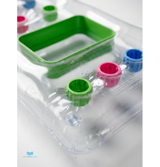 Матрас надувной для плавания с окном, 188x71см, до 100 кг, intex 59894