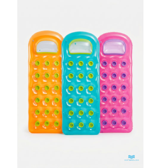 Матрас надувной для плавания с окном, 188x71см, до 100 кг, intex 59895