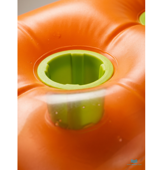 Матрас надувной для плавания с окном, 188x71см, до 100 кг, intex 59895