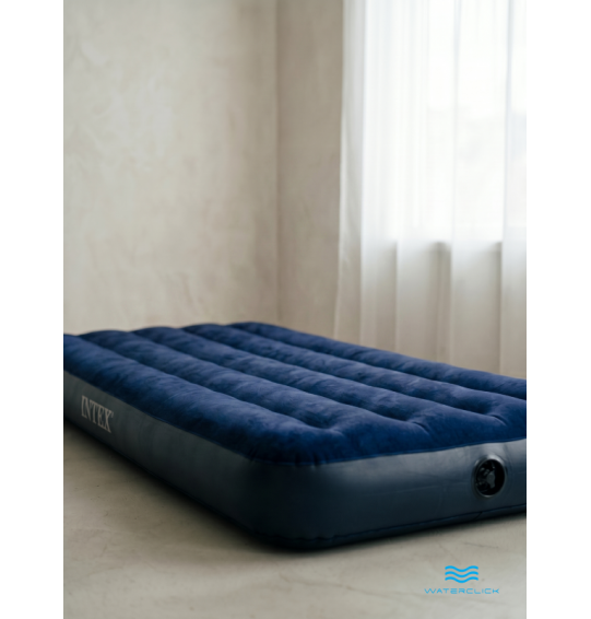 Надувной матрас "Classic Downy Air Mattress", 99x191x25, до 136 кг, Intex 64757