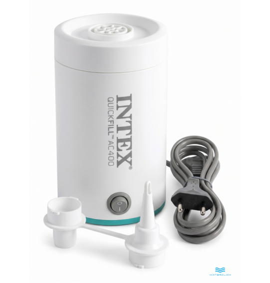 Насос электрический от сети, 220-240В, 400л/мин, 2 насадки, Intex 66646