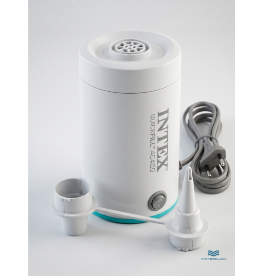 Насос электрический от сети, 220-240В, 400л/мин, 2 насадки, Intex 66646