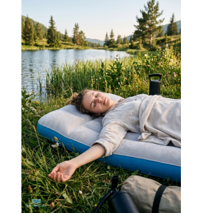 Надувной матрас "Camping Mat" , 72x189x20cм, до 136 кг, Intex 67998
