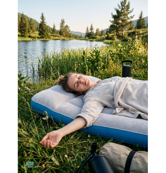 Надувной матрас "Camping Mat" , 72x189x20cм, до 136 кг, Intex 67998