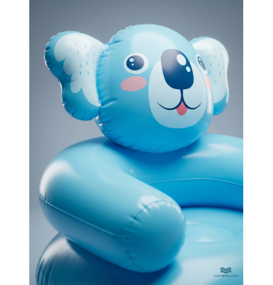 Детское надувное кресло "Животные", 3-8 лет, 65х64х74 см, Intex 68556