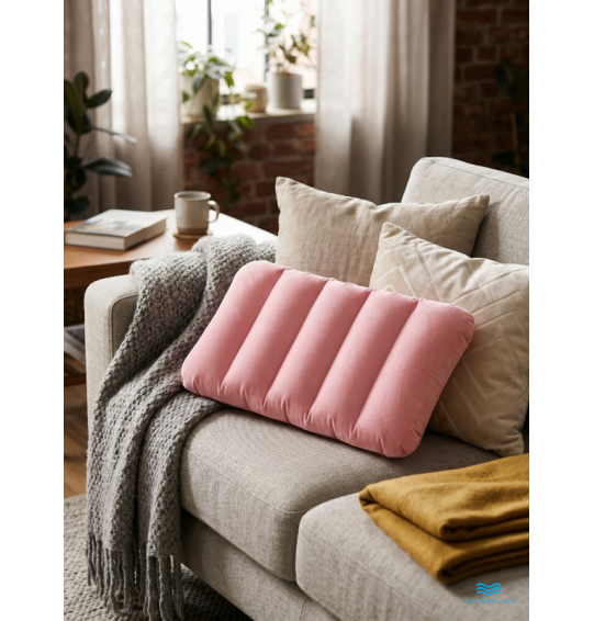 Надувная подушка для путешествий детская, 43х28х9 см, Intex 68676