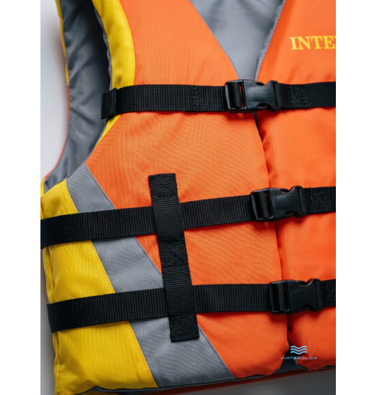 Жилет для водных видов спорта/спастельный жилет, 40-70 кг, обхват груд.клетки 76-132, Intex 69681