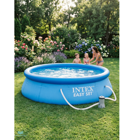 Бассейн надувной круглый Easy Set Pool, 396х84 см, ф.-н. 2006л/ч, 7290 л, Intex 28142 Бассейн надувной круглый Easy Set Pool, 396х84 см, ф.-н. 2006л/ч, 7290 л, Intex 28142