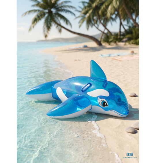 Надувная игрушка-наездник (плот) для плавания с ручками "Касатка", 152×114 см, от 3 лет, до 40 кг, Intex 58523 Надувная игрушка-наездник (плот) для плавания с ручками "Касатка", 152×114 см, от 3 лет, до 40 кг, Intex 58523