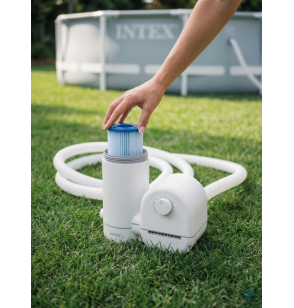 Картриджный фильтр-насос Intex 26636 (28636) C1500, 5678 л/час