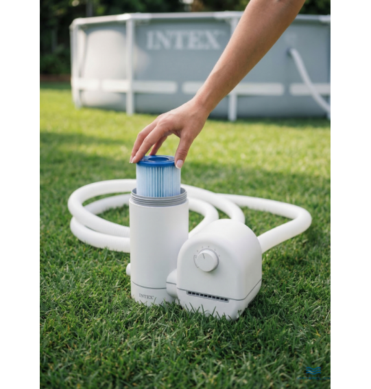 Картриджный фильтр-насос Intex 26636 (28636) C1500, 5678 л/час