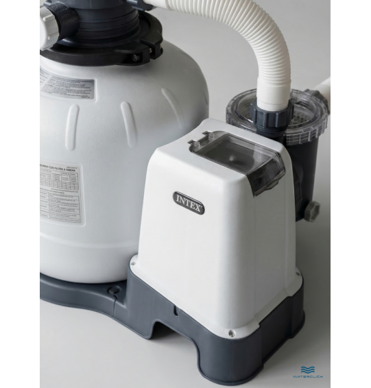 Песочный фильтр-насос для бассейна Intex 26648, производительность - 8000 л/ч (фильтрация), 10500 л/ч (циркуляция)