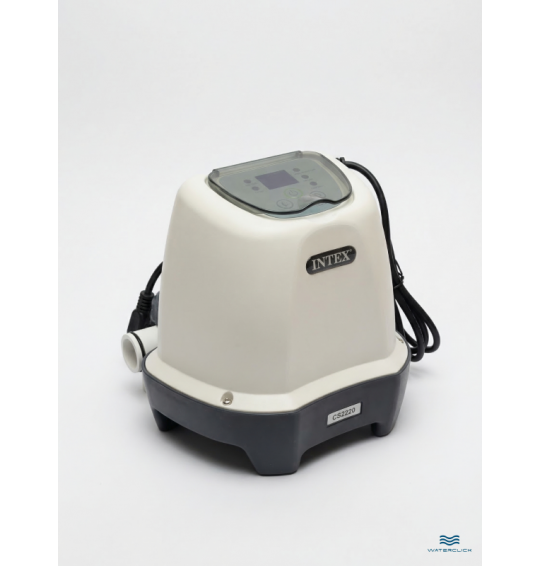 Хлоргенератор для бассейна Intex 26662 (система морской воды), объем до 8,327м3, выработка хлора - 2 г/ч.