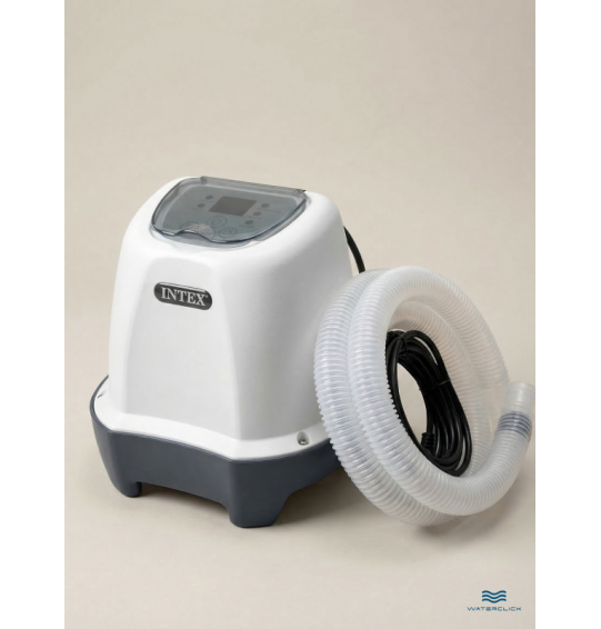 Хлоргенератор для бассейна Intex 26662 (система морской воды), объем до 8,327м3, выработка хлора - 2 г/ч.