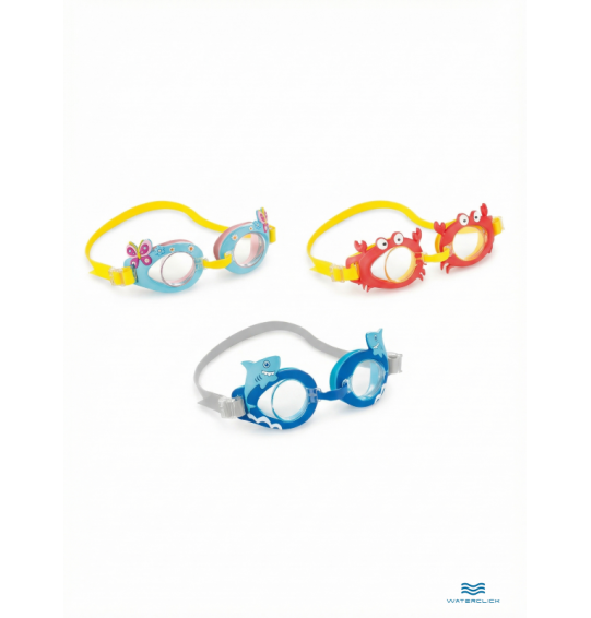 Очки для плавания детские "Забавные очки" 3-8 лет, Intex 55610