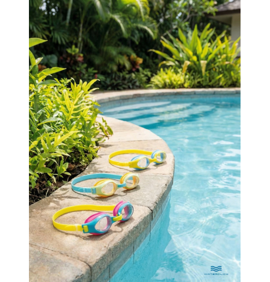 Очки для плавания детские "Радужные", 3-8 лет, Intex 55611