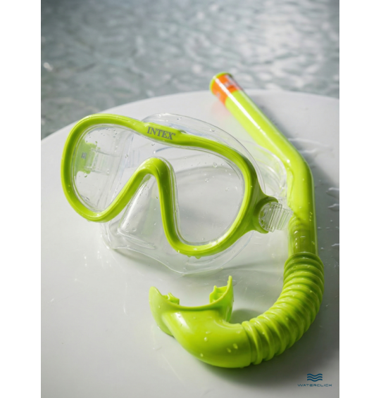 Набор для плавания: маска с трубкой ADVENTURER SWIM SET, от 8 лет, Intex 55642 Набор для плавания: маска с трубкой ADVENTURER SWIM SET, от 8 лет, Intex 55642