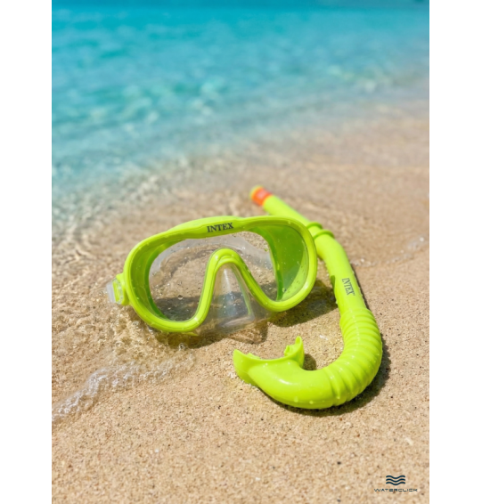Набор для плавания: маска с трубкой ADVENTURER SWIM SET, от 8 лет, Intex 55642 Набор для плавания: маска с трубкой ADVENTURER SWIM SET, от 8 лет, Intex 55642