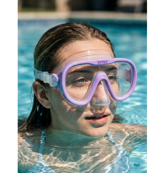 Маска для плавания SEA SCAN SWIM MASKS, от 8 лет, Intex 55916