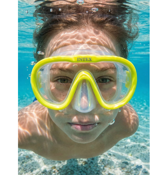 Маска для плавания SEA SCAN SWIM MASKS, от 8 лет, Intex 55916