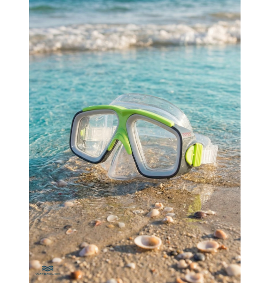 Маска для плавания SURF RIDER MASKS, от 8 лет, Intex 55975 Маска для плавания SURF RIDER MASKS, от 8 лет, Intex 55975