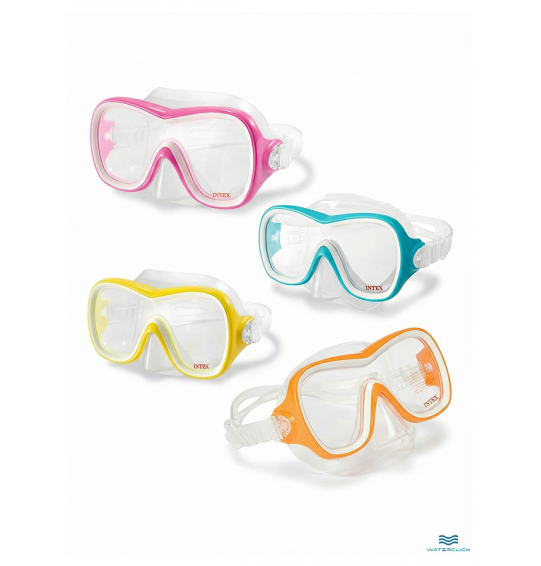 Маска для плавания WAVE RIDER MASKS, от 8 лет, Intex 55978 Маска для плавания WAVE RIDER MASKS, от 8 лет, Intex 55978