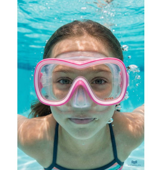 Маска для плавания WAVE RIDER MASKS, от 8 лет, Intex 55978 Маска для плавания WAVE RIDER MASKS, от 8 лет, Intex 55978
