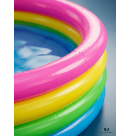 Бассейн надувной детский "Радуга" 168х46см, от 3 лет, 780 л, Intex 56441