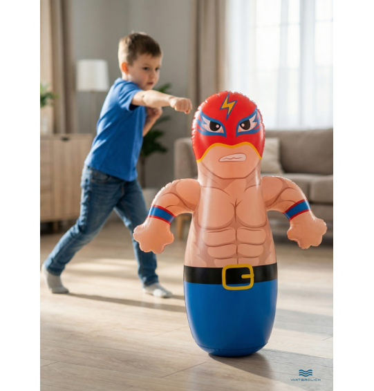 Надувная игрушка "Боец-неваляшка", от 3 лет, intex 44672