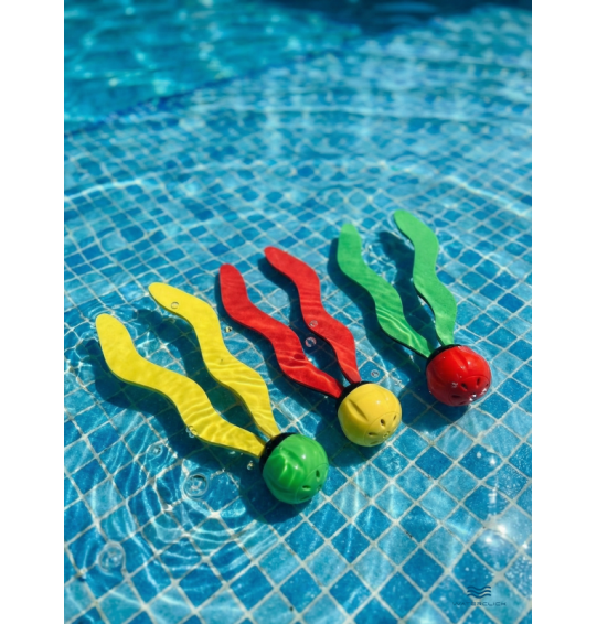 Подводный набор для ныряния "Шары-водоросли" от 6 лет, Inteх 55503