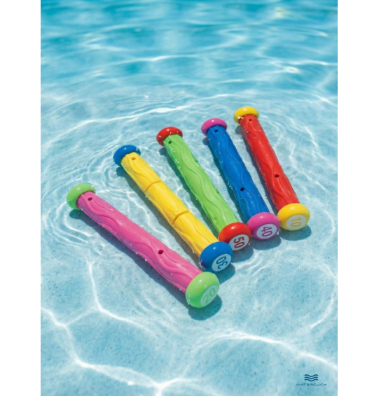Подводный набор для ныряния "Палочки" от 6 лет, Inteх 55504