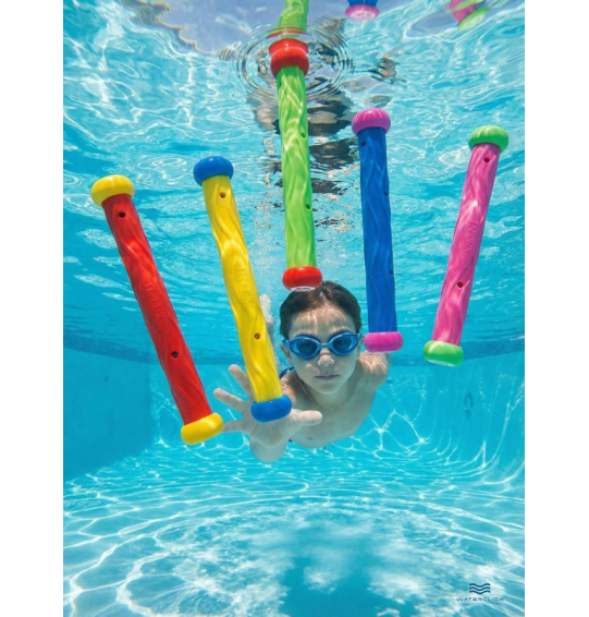 Подводный набор для ныряния "Палочки" от 6 лет, Inteх 55504