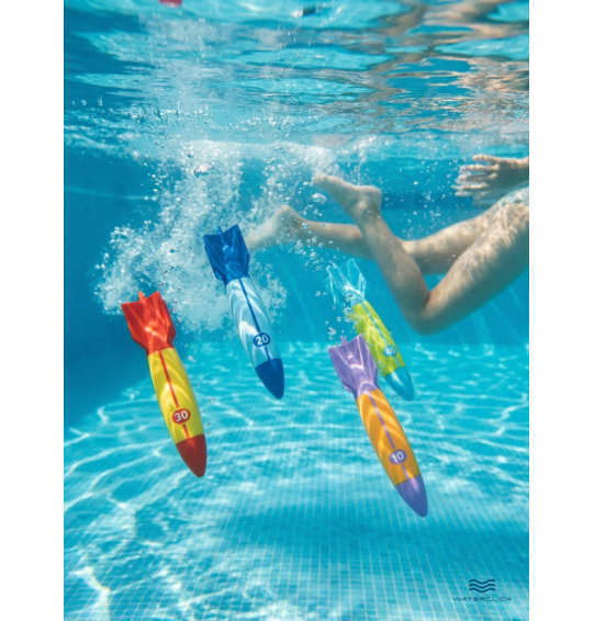 Подводный набор для ныряния "Подводные торпеды" от 6 лет, Inteх 55508