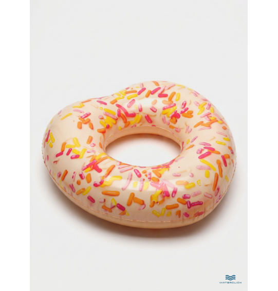 Круг надувной "Пончик сердечком", 94х89см, от 9 лет, INTEX 56253