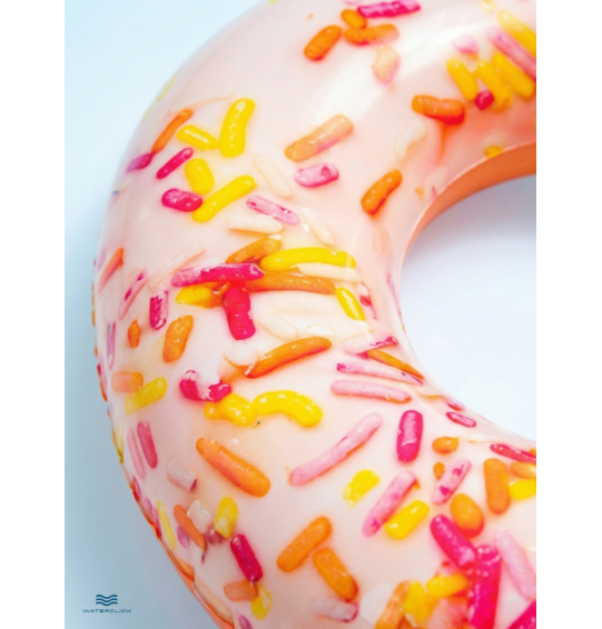 Круг надувной "Пончик сердечком", 94х89см, от 9 лет, INTEX 56253