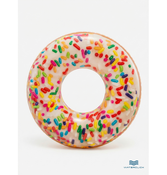 Круг надувной "Пончик глазурь", D-99см, от 9 лет, INTEX 56263
