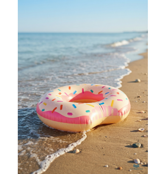 Круг надувной "Пончик", D-94см, от 9 лет, INTEX 56265