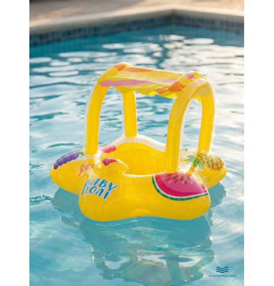 Круг-ходунки надувной для плавания "Морская Звезда", от 1 до 2 лет, 81х79 см, Intex 56573