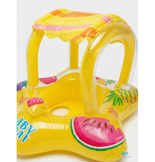 Круг-ходунки надувной для плавания "Морская Звезда", от 1 до 2 лет, 81х79 см, Intex 56573