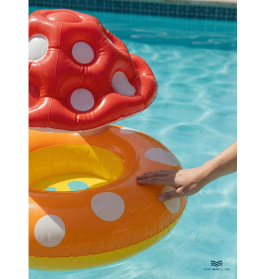 Круг-ходунки надувной для плавания "Грибочек", от 1 до 2 лет, 69х61см, Intex 56574