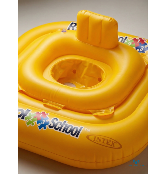 Круг-ходунки надувной для плавания "Школа плавания уровень 1", от 1 до 2 лет, 79см, Intex 56587