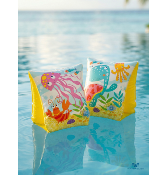 Нарукавники детские надувные "Море", 23х15см, 3-6 лет, Intex 56666