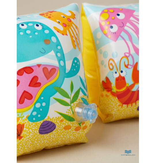 Нарукавники детские надувные "Море", 23х15см, 3-6 лет, Intex 56666