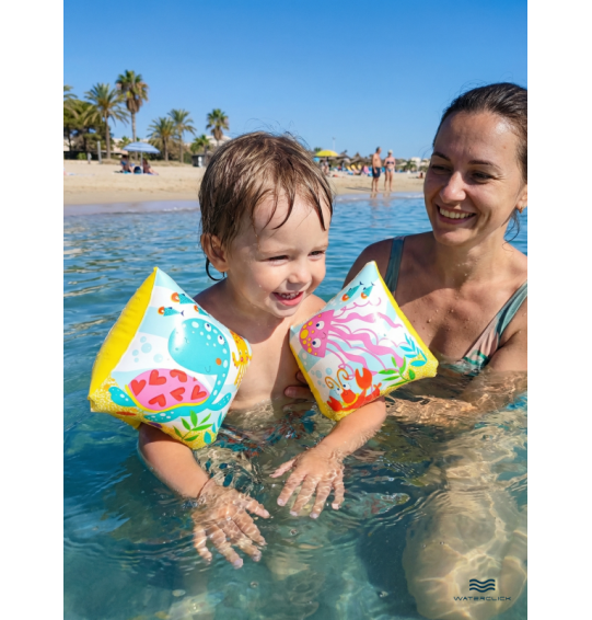 Нарукавники детские надувные "Море", 23х15см, 3-6 лет, Intex 56666