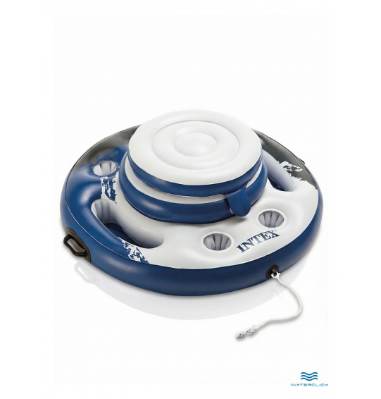 Плавающий надувной бар с подстаканниками, 89см, Intex 56822 