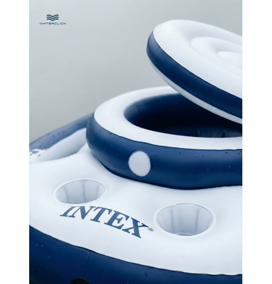 Плавающий надувной бар с подстаканниками, 89см, Intex 56822 