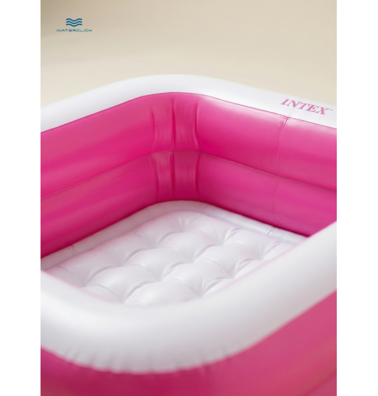 Детский надувной бассейн "Плейбокс", 85х85х23 см, 1-3 лет, Intex 57100