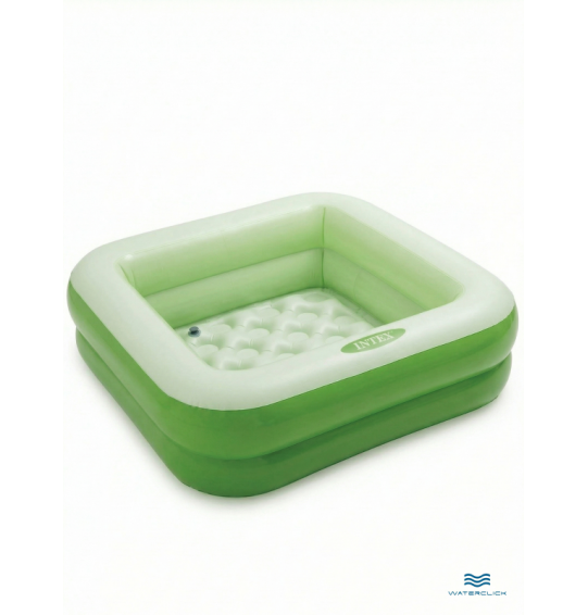 Детский надувной бассейн "Плейбокс", 85х85х23 см, 1-3 лет, Intex 57100