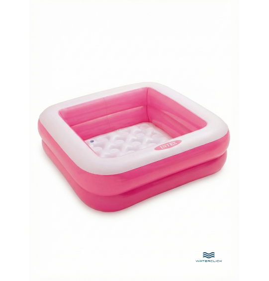 Детский надувной бассейн "Плейбокс", 85х85х23 см, 1-3 лет, Intex 57100